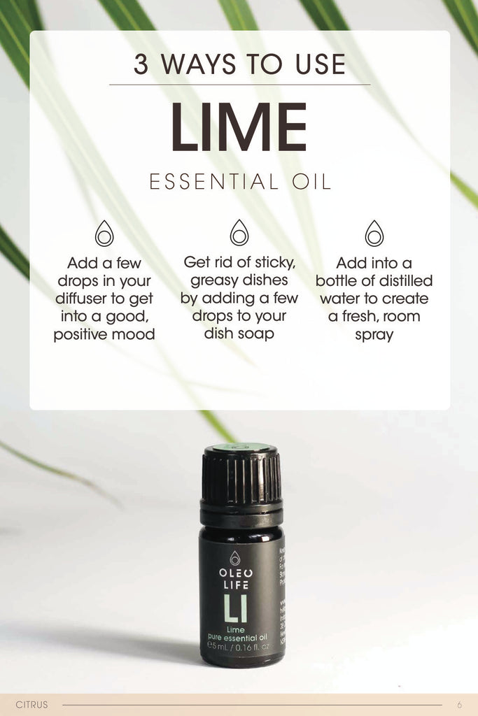 Organic Lime Essential Oil