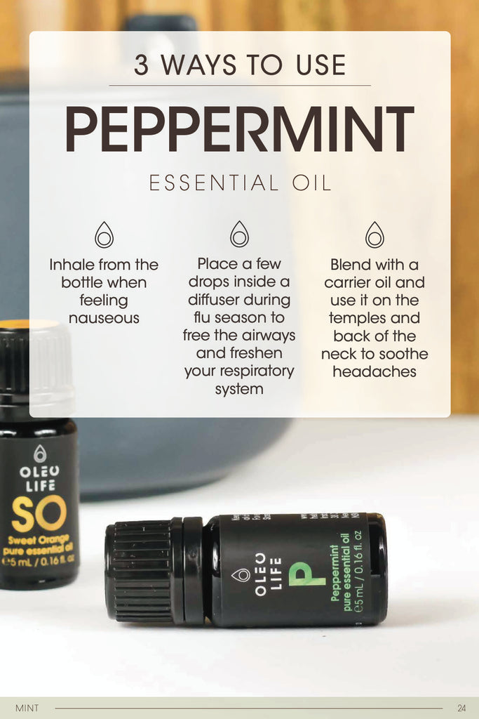 Organic Peppermint Essential Oil