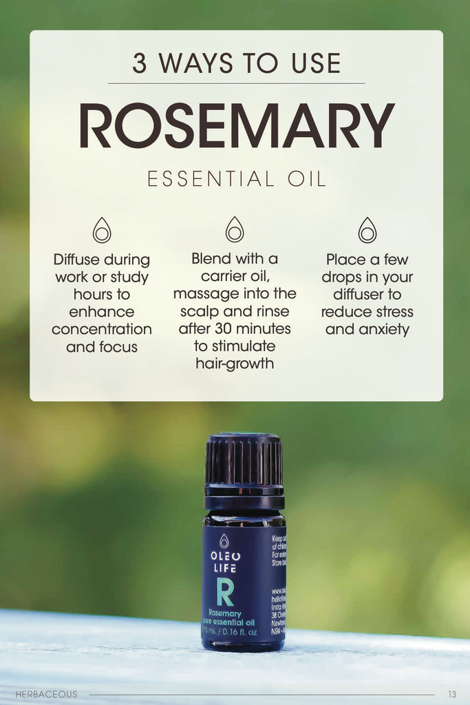 Organic Rosemary Essential Oil