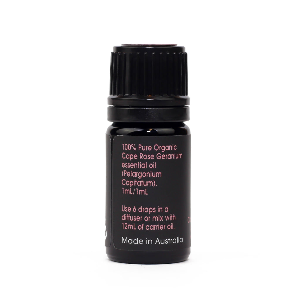 Organic Cape Rose Geranium Essential Oil