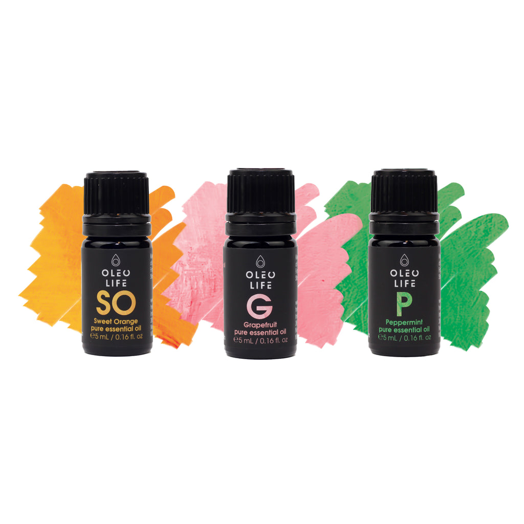 Energising Essential Oil pack